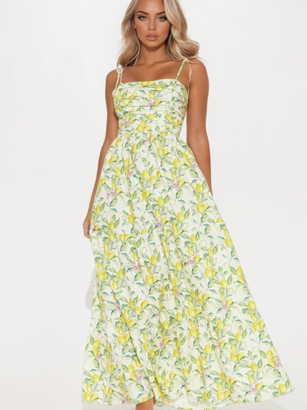 New Life Gives You Lemons Maxi Dress